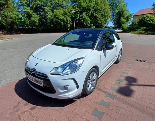 Citroen DS3 cena 20000 przebieg: 93300, rok produkcji 2010 z Kutno małe 67